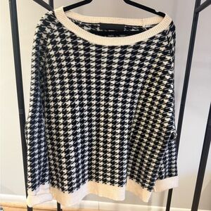 Haider Ackermann Monochrome Houndstooth Sweater